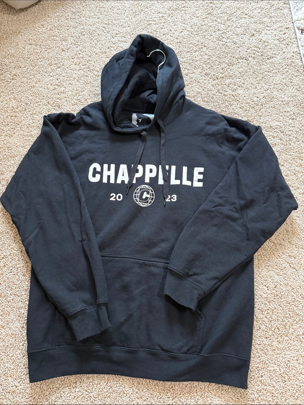 Chappelle Black Graphic Hoodie